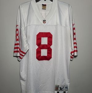 Steve Young 1990 San Francisco 49ers NFL Reebok Gridiron Classic White Jersey XL